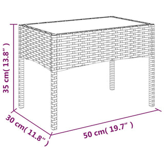 Loungeset Met Kussens Poly Rattan