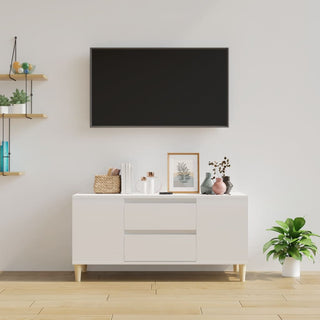 Tv-Meubel 102X44,5X50 Cm Bewerkt Hout