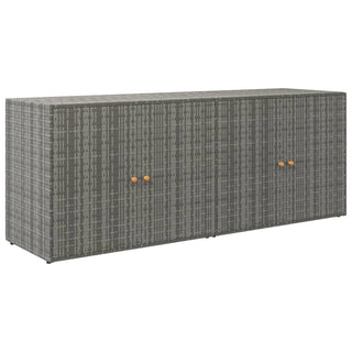 Tuinkast 198X55,5X80 Cm Poly Rattan