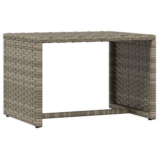 Ligbed Met Tafel 1 St Poly Rattan