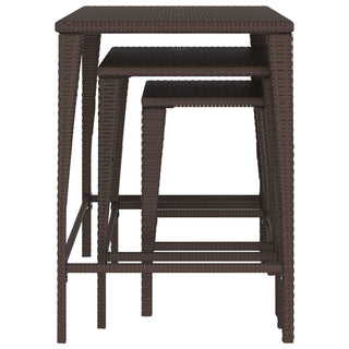 Tafeltjesset Poly Rattan