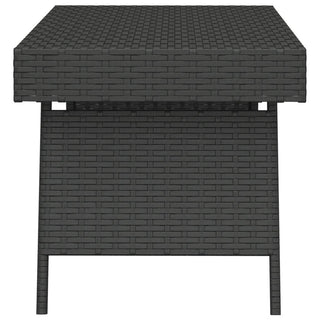 Bijzettafel Inklapbaar 60X40X38 Cm Poly Rattan