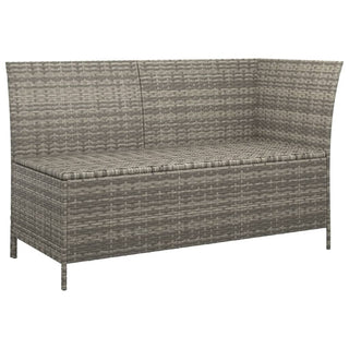 Loungeset Met Kussens Poly Rattan