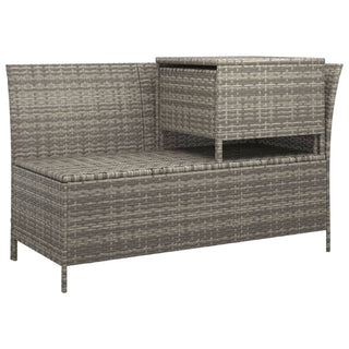 Loungeset Met Kussens Poly Rattan