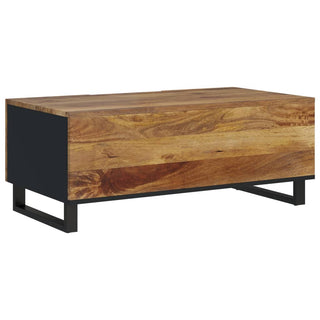 Salontafel 100X54X40 Cm Massief Mangohout En Bewerkt Hout