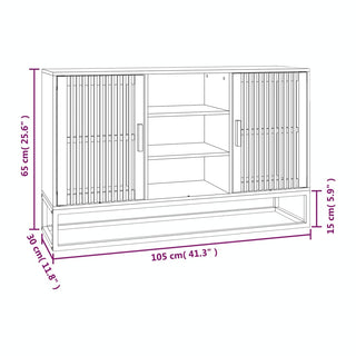 Dressoir 05X30X65 Cm Bewerkt Hout