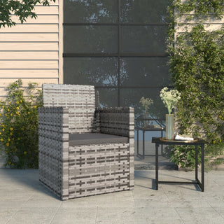 Tuinstoel Met Kussen Poly Rattan