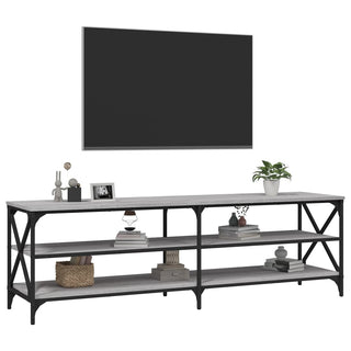 Tv-Meubel 160X40X50 Cm Bewerkt Hout Eikenkleurig