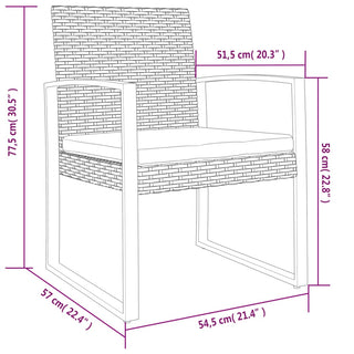 Tuinstoelen Polypropeen Rattan