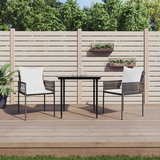 Tuinstoelen Met Kussens 54X61X83 Cm Poly Rattan