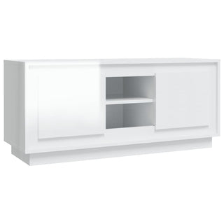 Tv-Meubel 102X35X45 Cm Bewerkt Hout