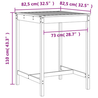 Barset Massief Grenenhout