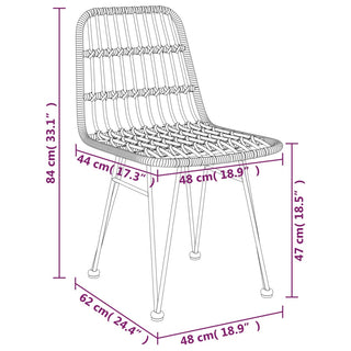 Tuinset Poly Rattan