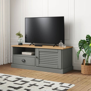 Tv-Meubel Vigo 106X40X40 Cm Massief Grenenhout