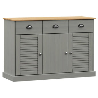 Dressoir Met Lades Vigo 3X40X75 Cm Massief Grenenhout