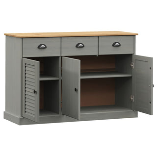 Dressoir Met Lades Vigo 3X40X75 Cm Massief Grenenhout