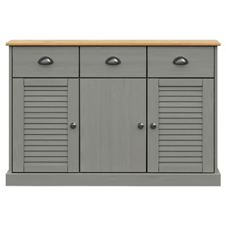 Dressoir Met Lades Vigo 3X40X75 Cm Massief Grenenhout