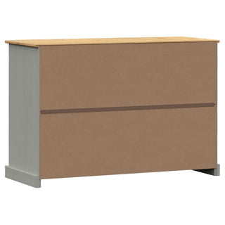 Dressoir Met Lades Vigo 3X40X75 Cm Massief Grenenhout