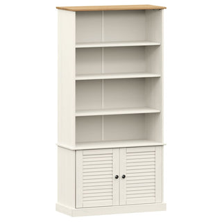 Boekenkast Vigo 85X35X70 Cm Massief Grenenhout