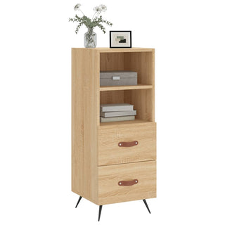 Dressoir 34,5X34X90 Cm Bewerkt Hout