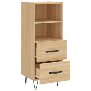 Dressoir 34,5X34X90 Cm Bewerkt Hout