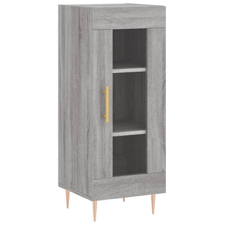 Dressoir 34,5X34X90 Cm Bewerkt Hout Eikenkleurig