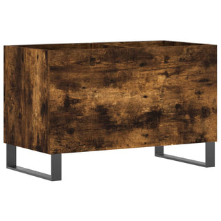 Platenkast 74,5X38X48 Cm Bewerkt Hout Kleurig