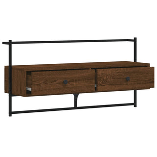 Tv-Meubel Wandgemonteerd 100,5X30X51 Cm Hout