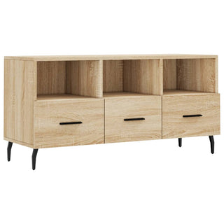 Tv-Meubel 102X36X50 Cm Bewerkt Hout Kleurig