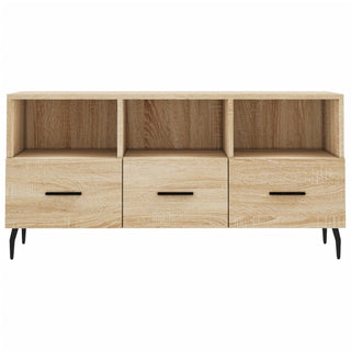 Tv-Meubel 102X36X50 Cm Bewerkt Hout Kleurig