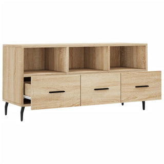 Tv-Meubel 102X36X50 Cm Bewerkt Hout Kleurig