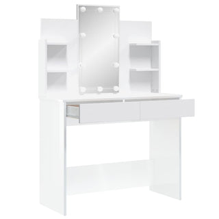 Kaptafel Met Led-Verlichting 96X40X142 Cm