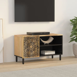 Tv-Meubel 80X31X46 Cm Massief Mangohout