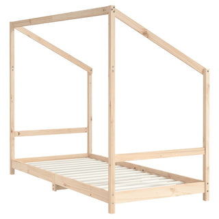 Kinderbedframe Massief Grenenhout