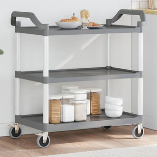 Trolley 3-Laags Aluminium