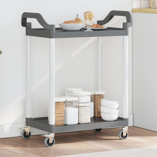 Trolley 2-Laags Aluminium