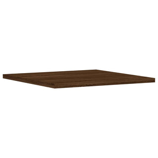 Wandschappen 4 St 40X40X1,5 Cm Bewerkt Hout Bruineikenkleurig