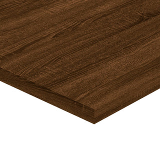 Wandschappen 4 St 40X50X1,5 Cm Bewerkt Hout Bruineikenkleurig