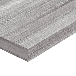 Wandschappen 4 St 60X10X1,5 Cm Bewerkt Hout Grijs Sonoma Eiken