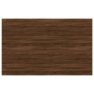 Wandschappen 4 St 80X50X1,5 Cm Bewerkt Hout Bruineikenkleurig