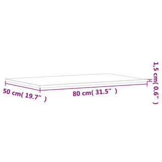 Wandschappen 4 St 80X50X1,5 Cm Bewerkt Hout Bruineikenkleurig