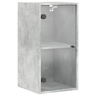 Wandkast Met Glazen Deuren 35X37X68,5 Cm