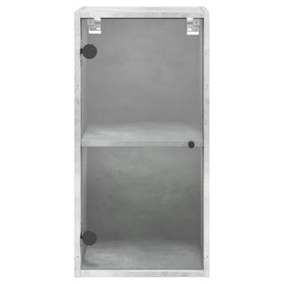 Wandkast Met Glazen Deuren 35X37X68,5 Cm