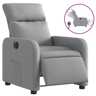 Fauteuil Stof Lichtgrijs