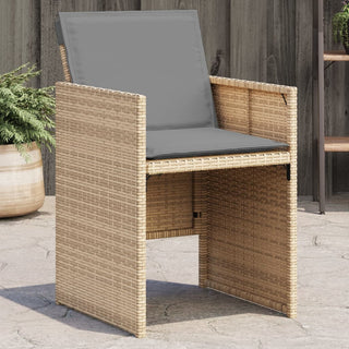 Tuinstoelen Met Kussens Poly Rattan