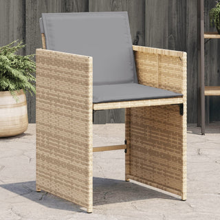 Tuinstoelen Met Kussens Poly Rattan