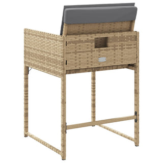 Tuinstoelen Met Kussens Poly Rattan