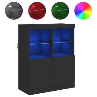 Dressoir Met Led-Verlichting 8X37X00 Cm