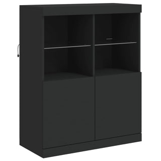 Dressoir Met Led-Verlichting 8X37X00 Cm