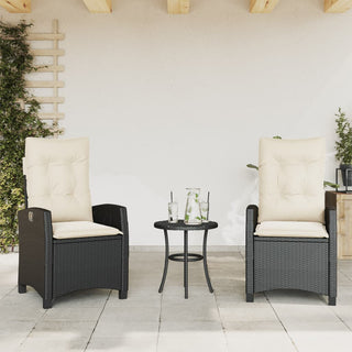 Tuinstoelen Verstelbaar Kussens Poly Rattan